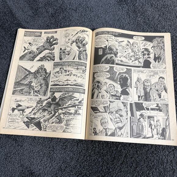 Monsters Unleashed! #6 June 1974 - Marvel Curtis Comics - Frankenstein - Vintage - Picture 8 of 9